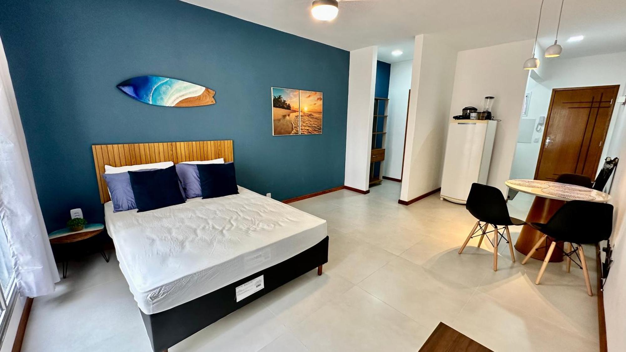Apartmán Flat Quarto E Sala Praia Das Castanheiras Guarapari Exteriér fotografie