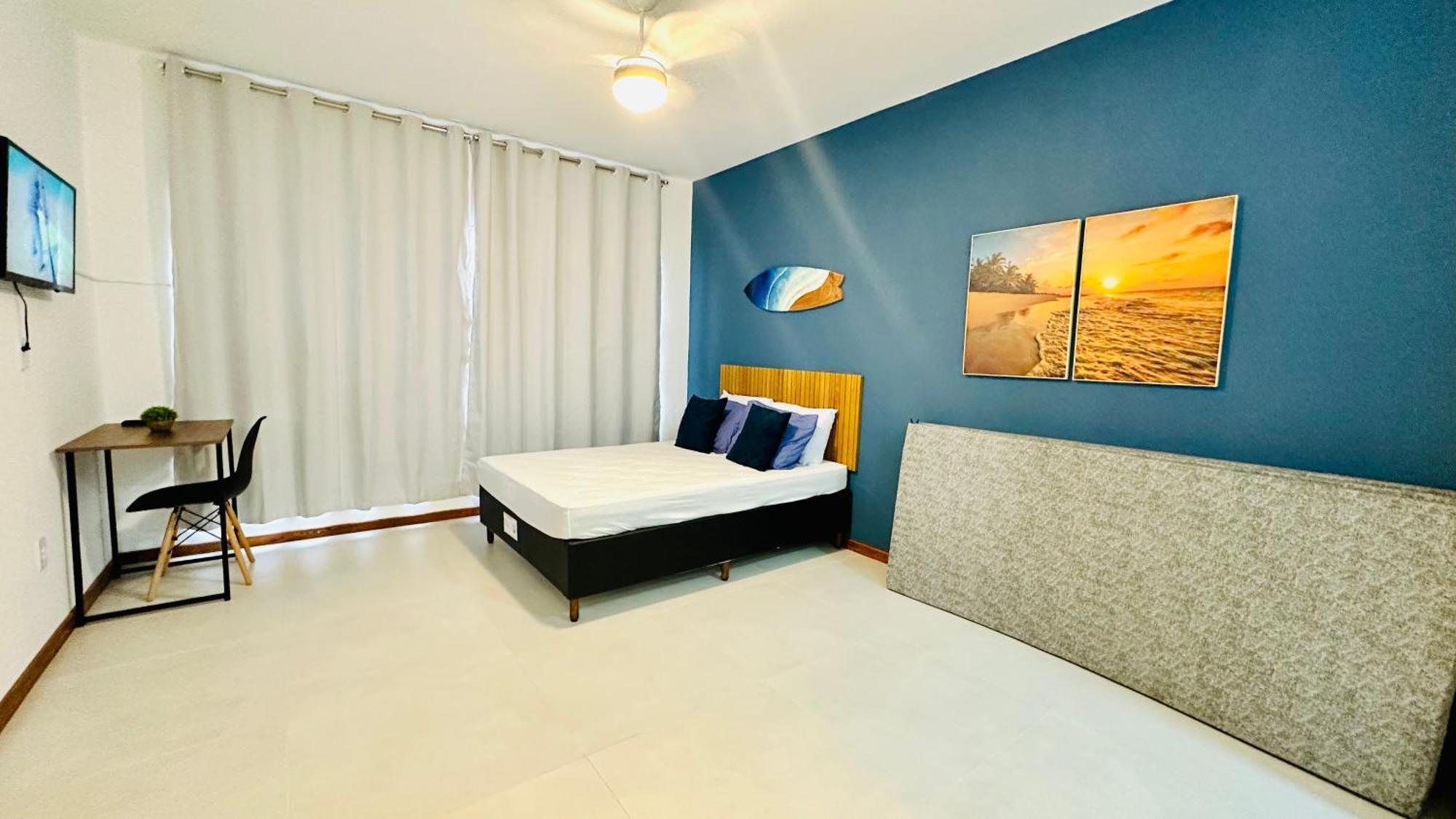 Apartmán Flat Quarto E Sala Praia Das Castanheiras Guarapari Exteriér fotografie