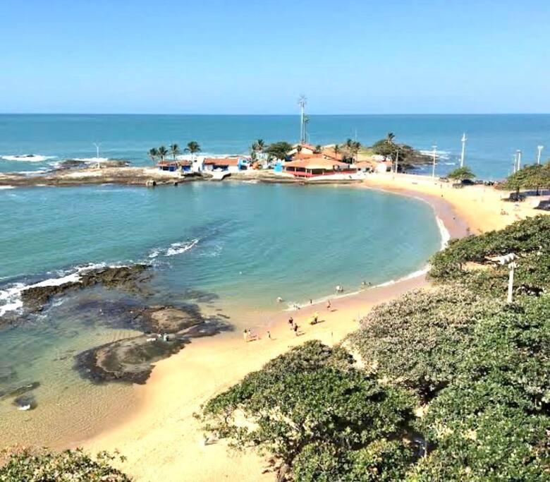 Apartmán Flat Quarto E Sala Praia Das Castanheiras Guarapari Exteriér fotografie