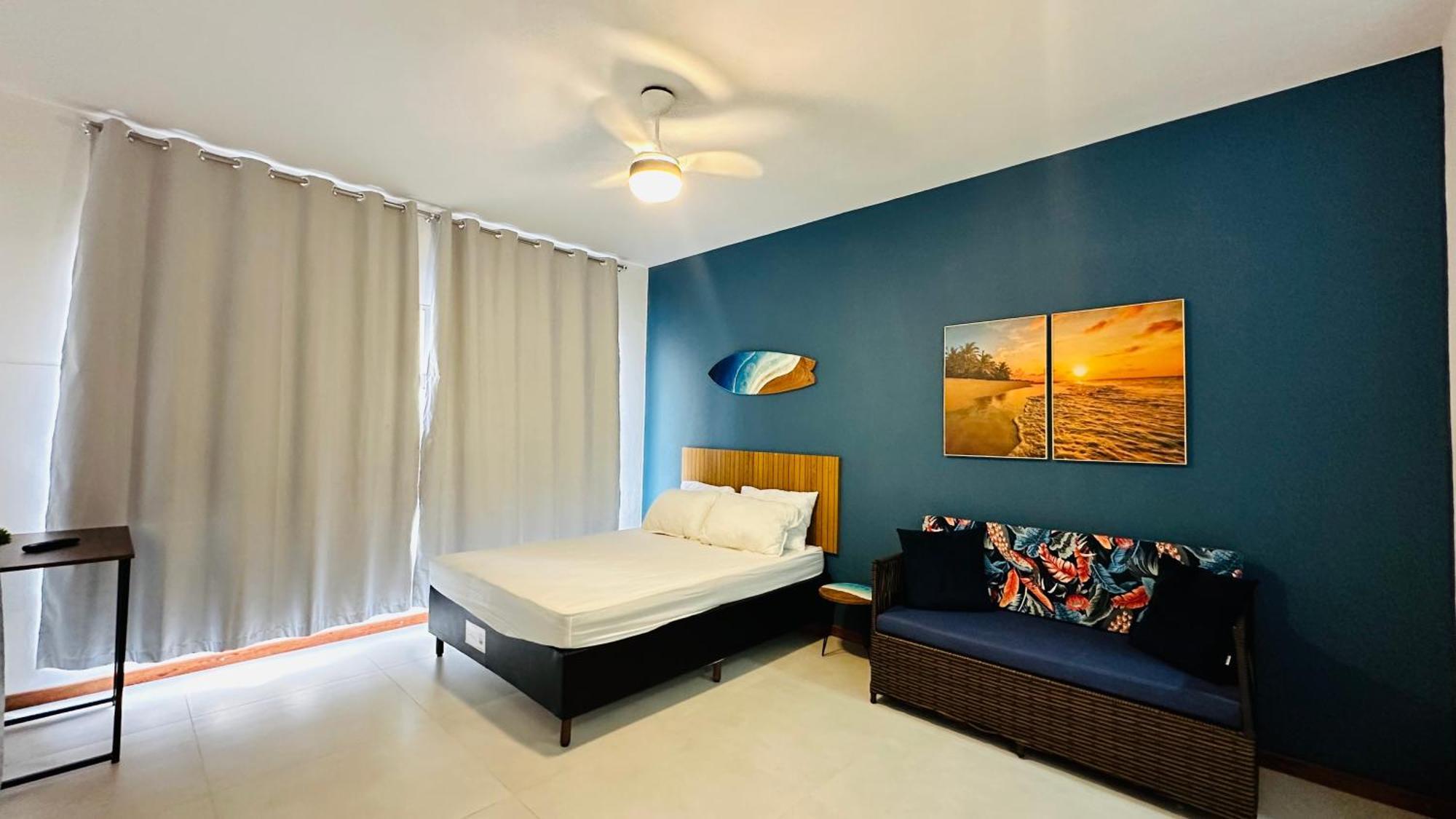 Apartmán Flat Quarto E Sala Praia Das Castanheiras Guarapari Exteriér fotografie